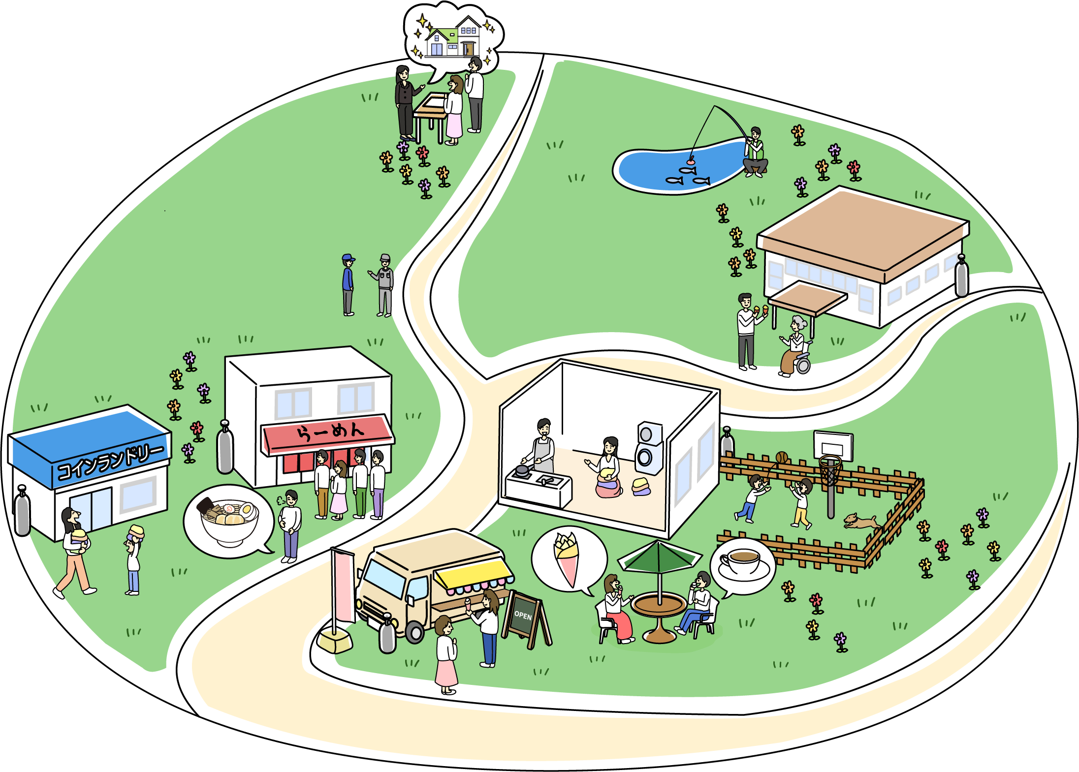 サービス イラスト